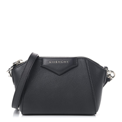 Givenchy Sugar Goatskin Nano Antigona Black 1 of 4