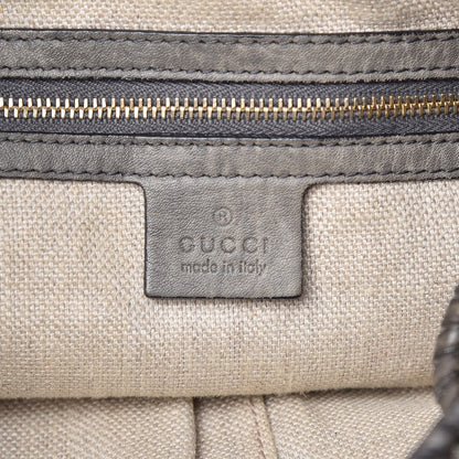 Gucci Calfskin Large New Jackie Shoulder Bag Military 7 of 8