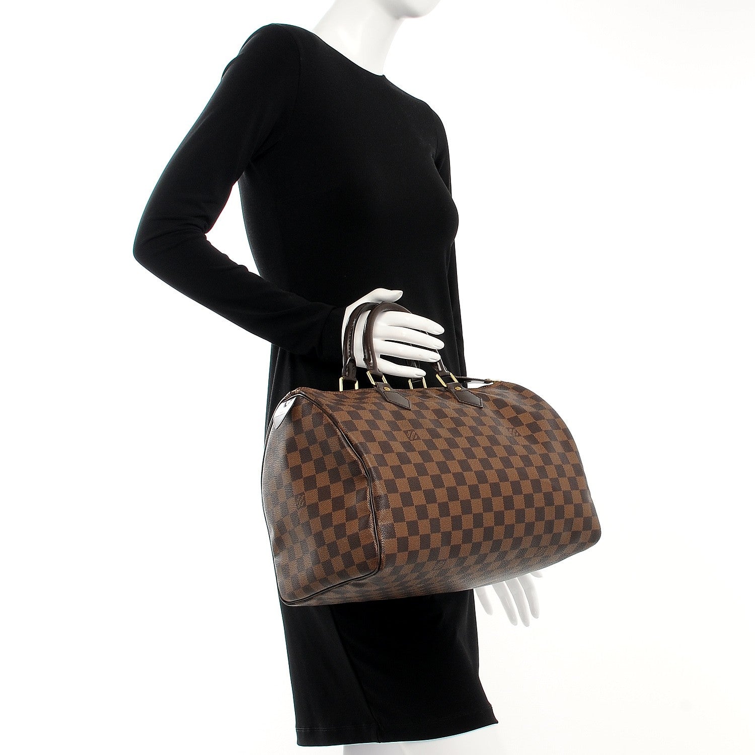 Louis Vuitton Damier Ebene Speedy 35 2 of 7