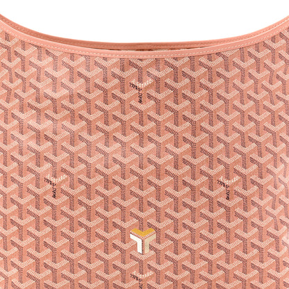Goyard Iridescent Goyardine Boheme Hobo Pearly Coral 9 of 11