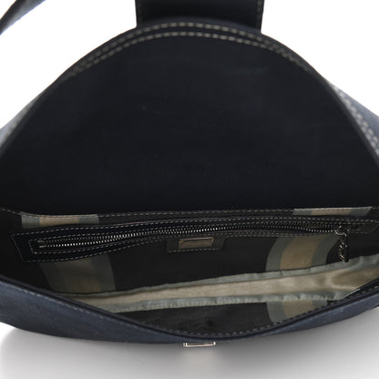 Fendi Denim Baguette Blue 5 of 10
