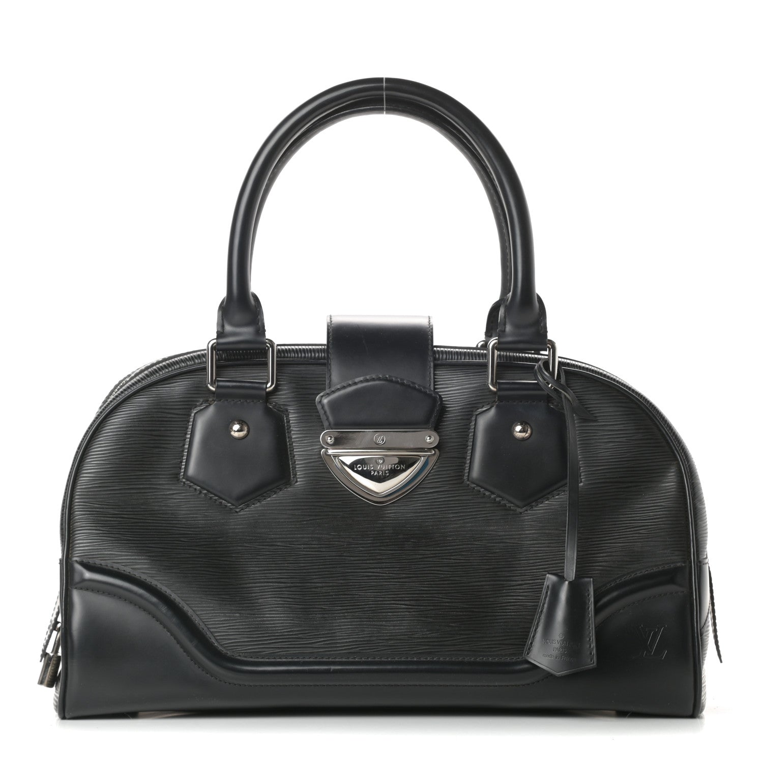 Louis Vuitton Epi Bowling Montaigne GM Black 1 of 12
