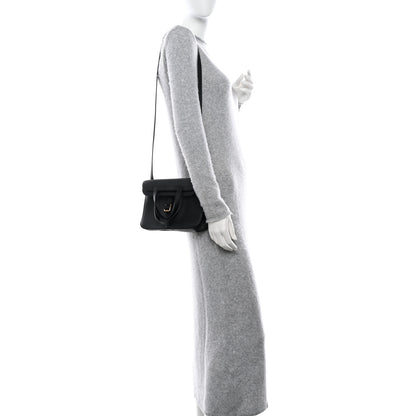 Hermes Taurillon Clemence Halzan 25 Black 2 of 11