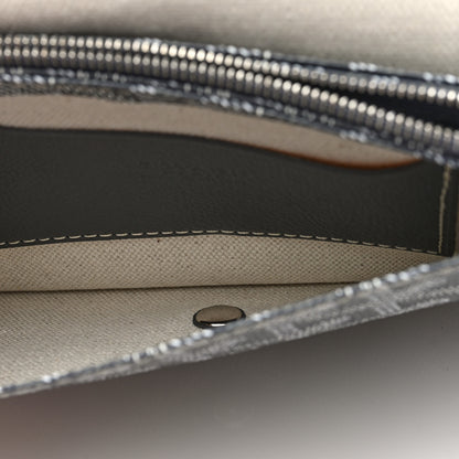 Goyard Goyardine Plumet Wallet Clutch Grey 7 of 11