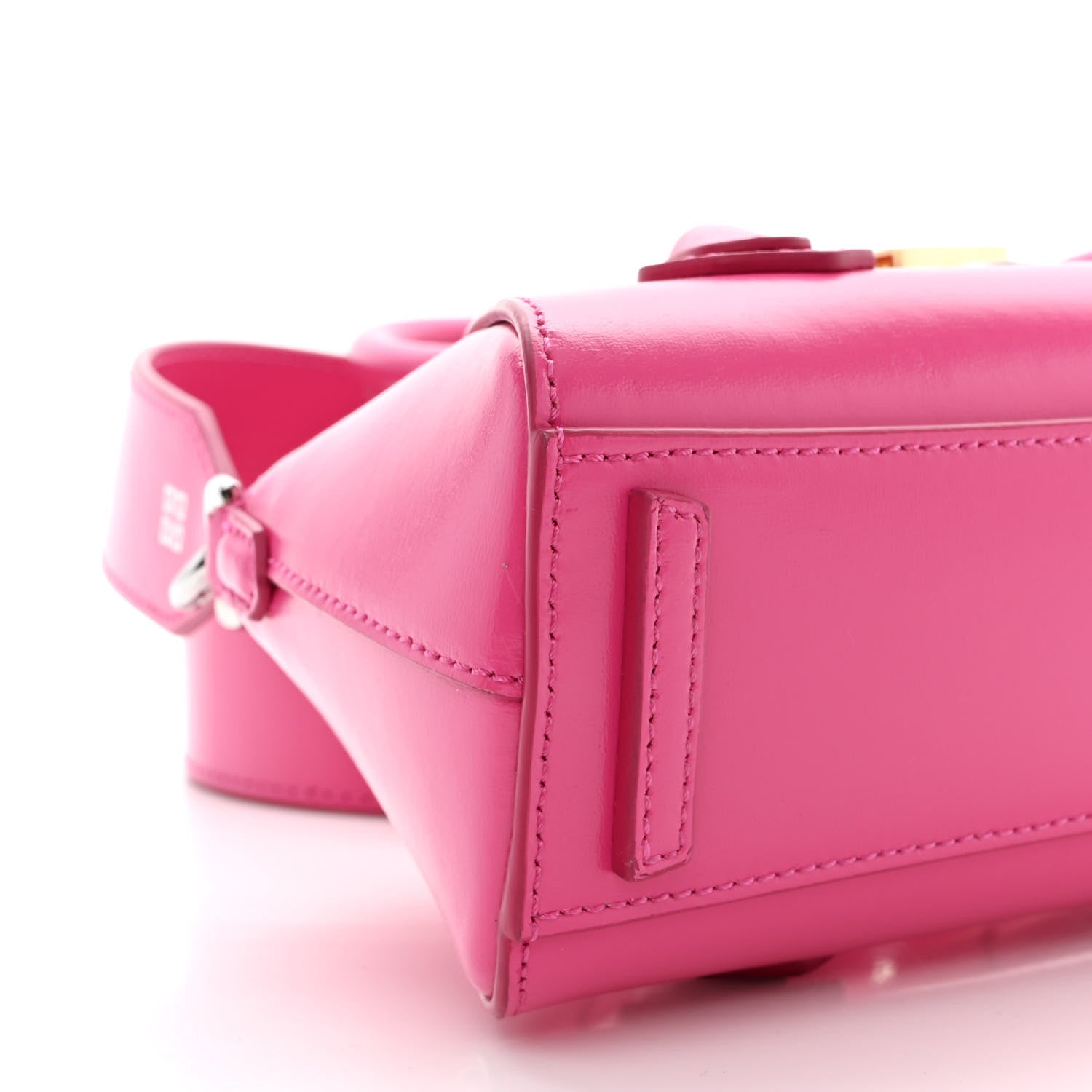 Givenchy Box Calfskin Mini Antigona Stretch Neon Pink 8 of 9