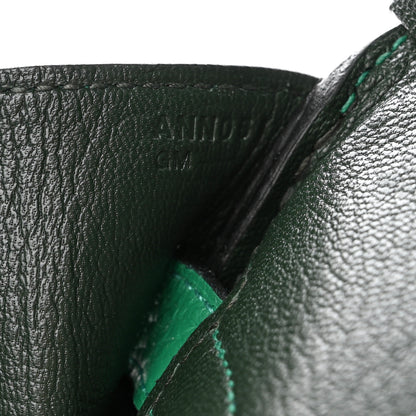 Hermes Togo Verso Birkin 30 Vert Vertigo Vert Fonce 7 of 9