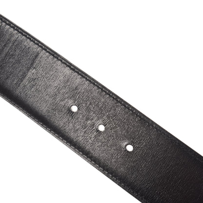 Hermes Box Chamonix 42mm Constance Reversible H Belt 95 Black Natural 5 of 5
