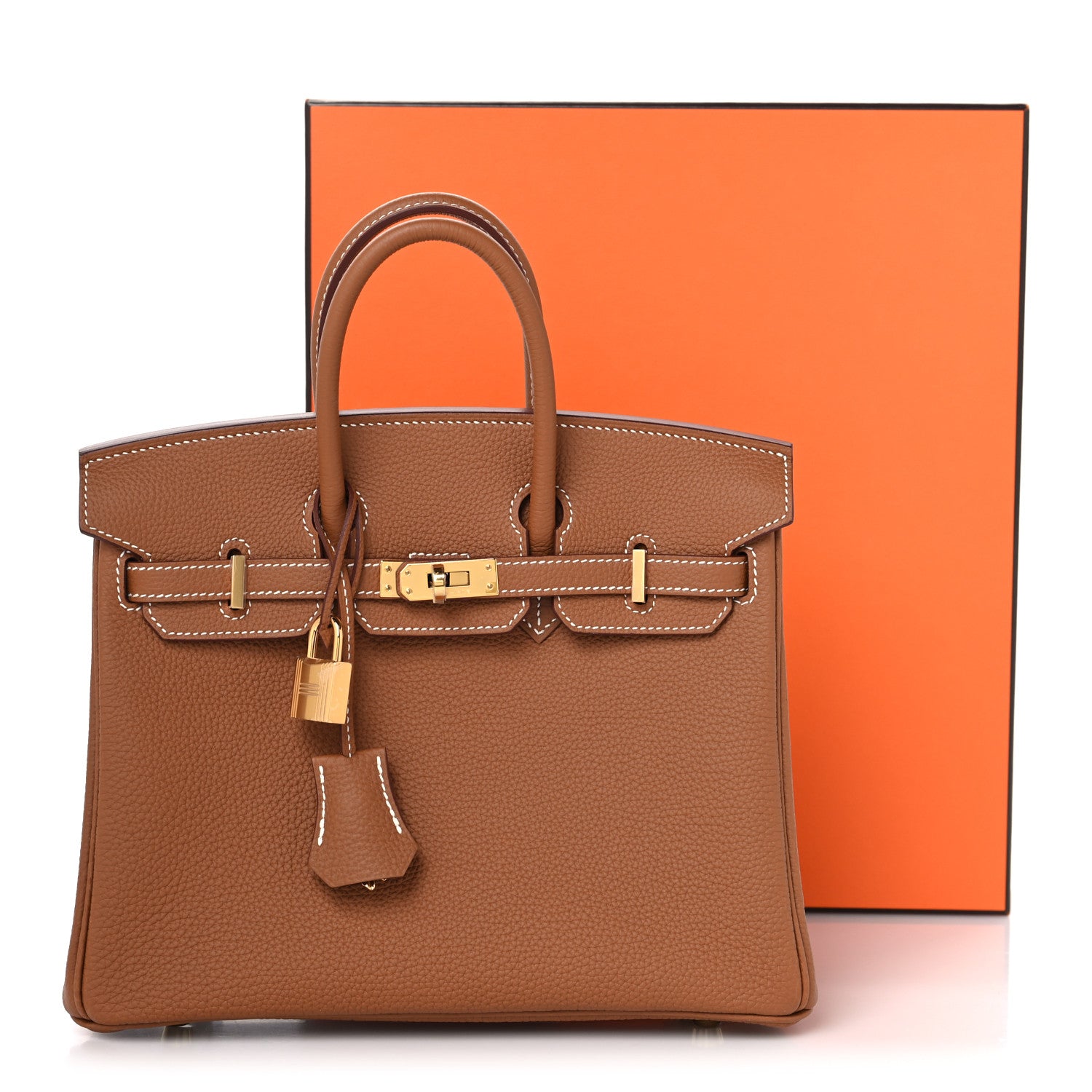 Hermes Togo Birkin 25 Gold 12 of 12