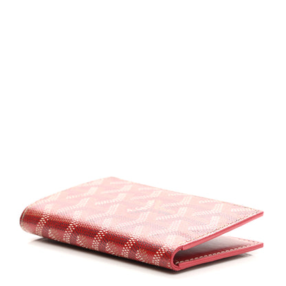 Goyard Goyardine Saint Pierre Card Holder Red 4 of 9
