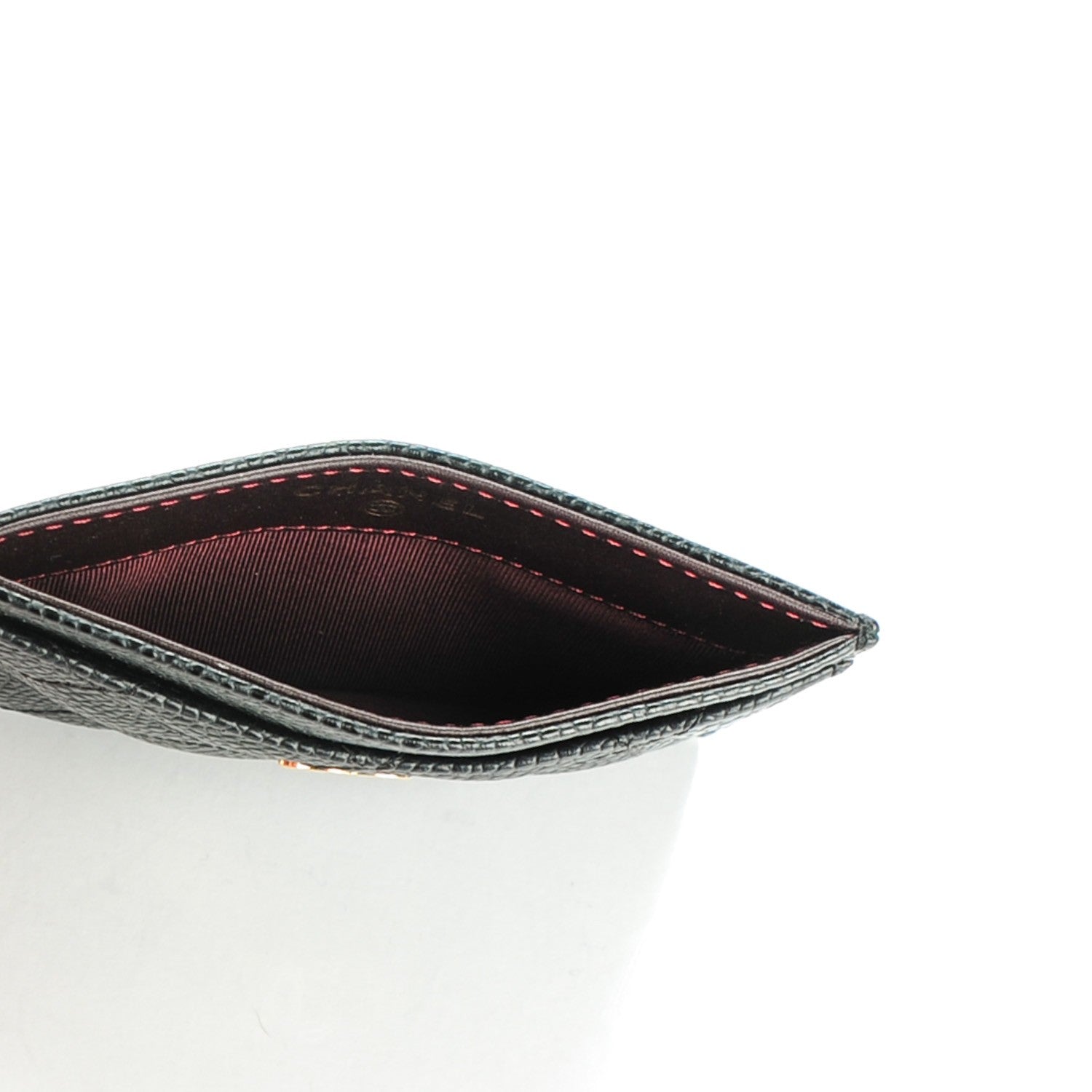 Chanel Caviar Quilted Card Holder Black 5 of 8