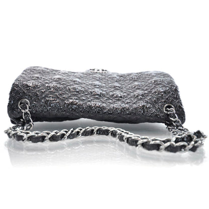 Chanel Vinyl Rock in Moscou Moscow Flap Black 5 of 9