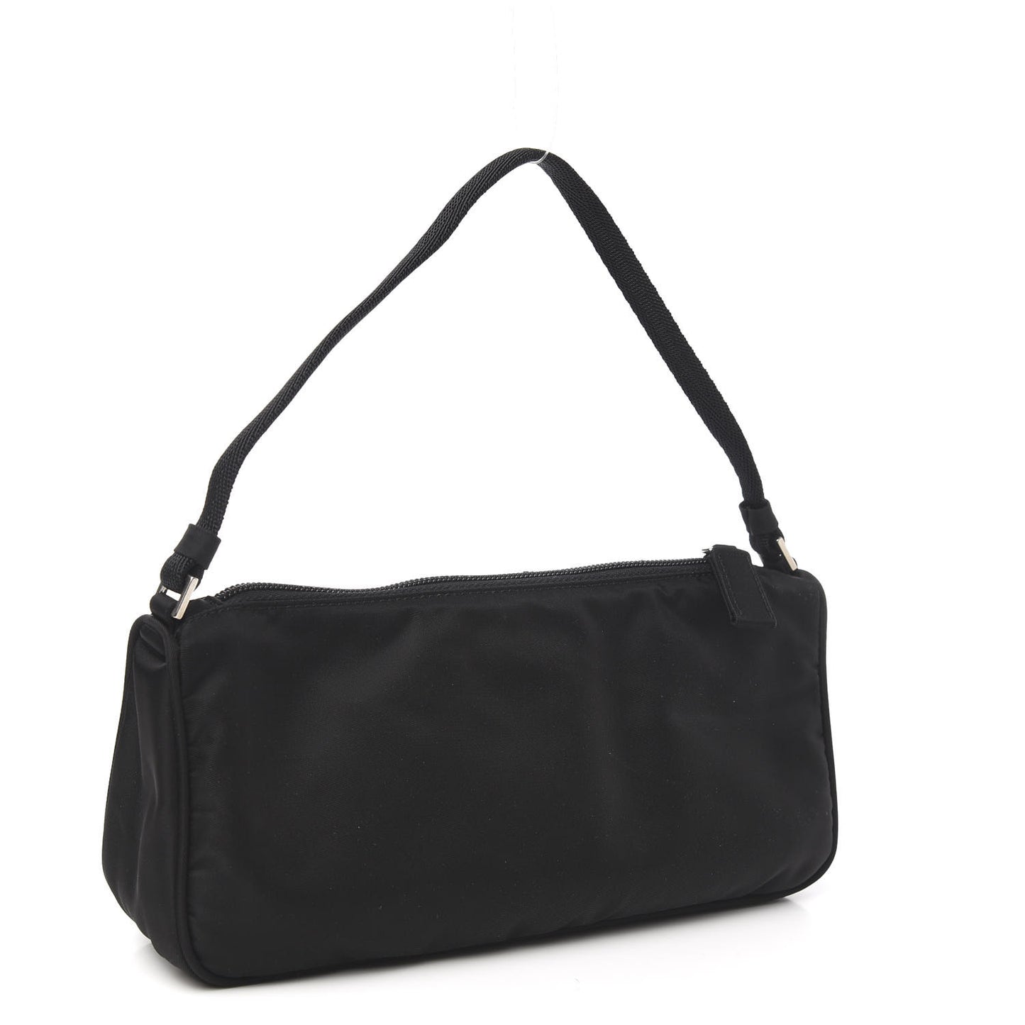 Tessuto Nylon Pochette Bag Black