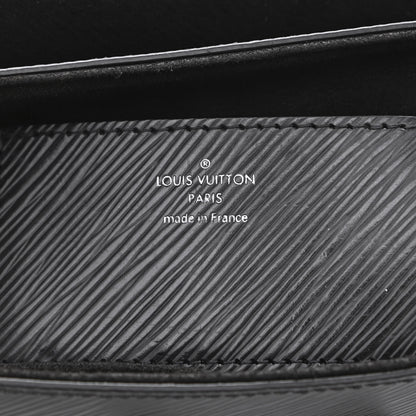 Louis Vuitton Epi Twist Shoulder Bag MM Matte Black 6 of 10