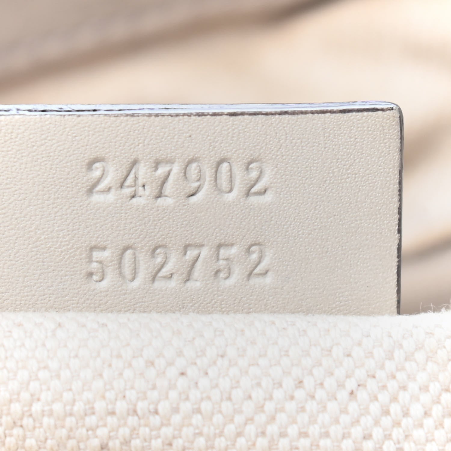 Gucci Monogram Margaux Calfskin Medium Sukey Top Handle Bag Beige Ebony Mystic White 7 of 14