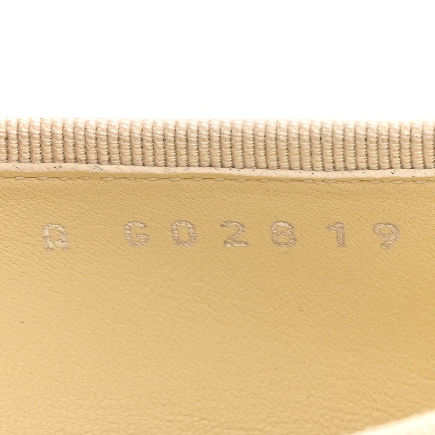 Chanel Calfskin Grosgrain Cap Toe CC Ballerina Flats 37 Ivory Black 8 of 10