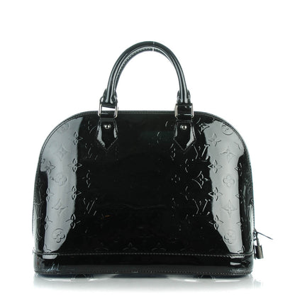 Louis Vuitton Vernis Alma PM Noir Magnetique 1 of 10