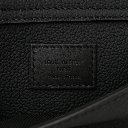 Louis Vuitton Grained Calfskin Aerogram Takeoff Sling Black 7 of 10