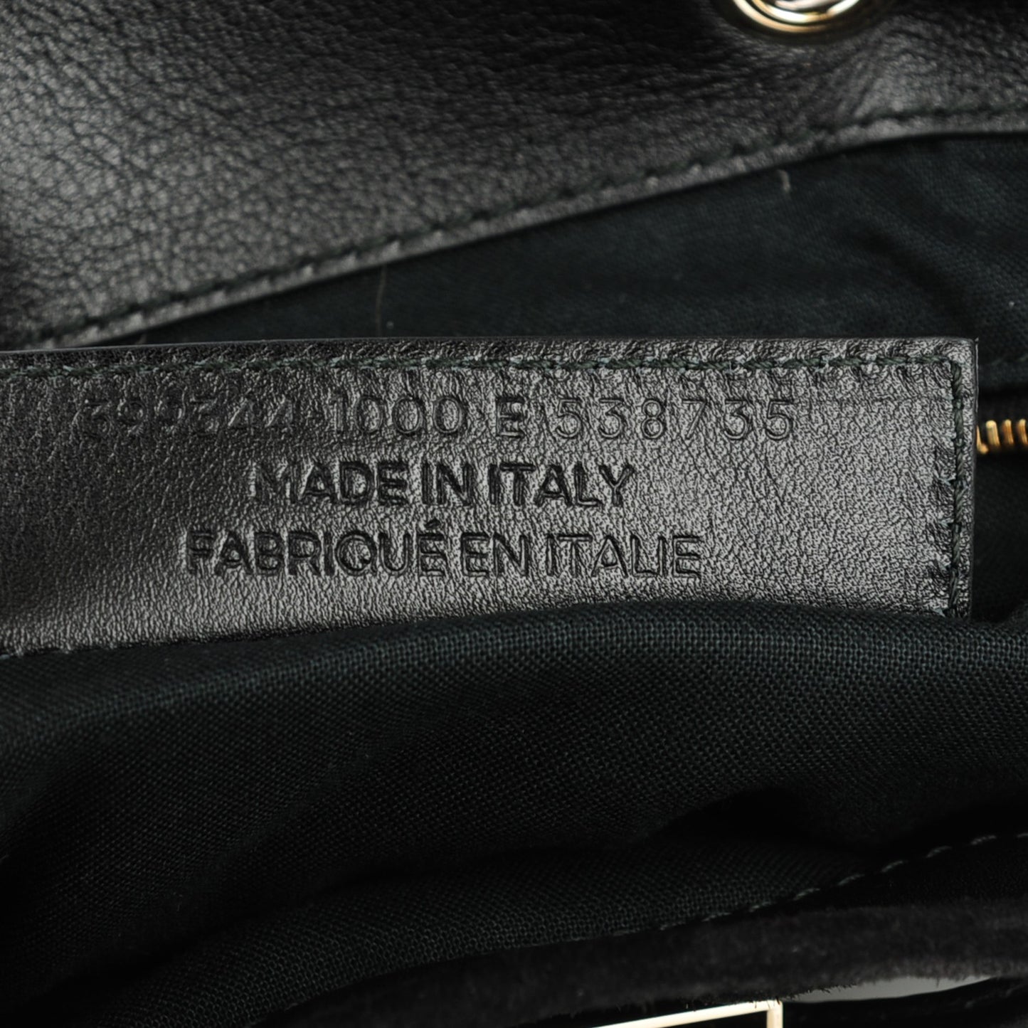 Baby Daim Suede Classic Hardware Traveler Backpack Black