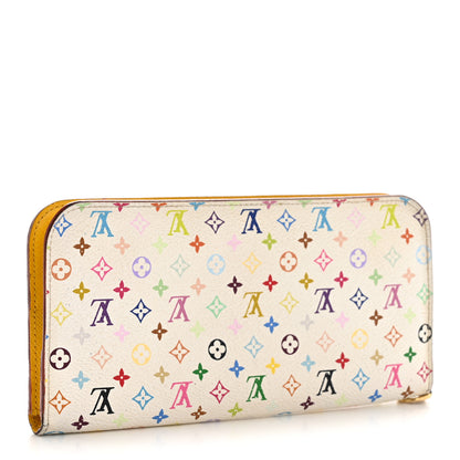 Louis Vuitton Monogram Multicolor Insolite Wallet White Citron 3 of 11