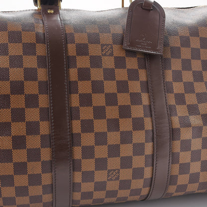 Louis Vuitton Damier Ebene Keepall 50 8 of 10