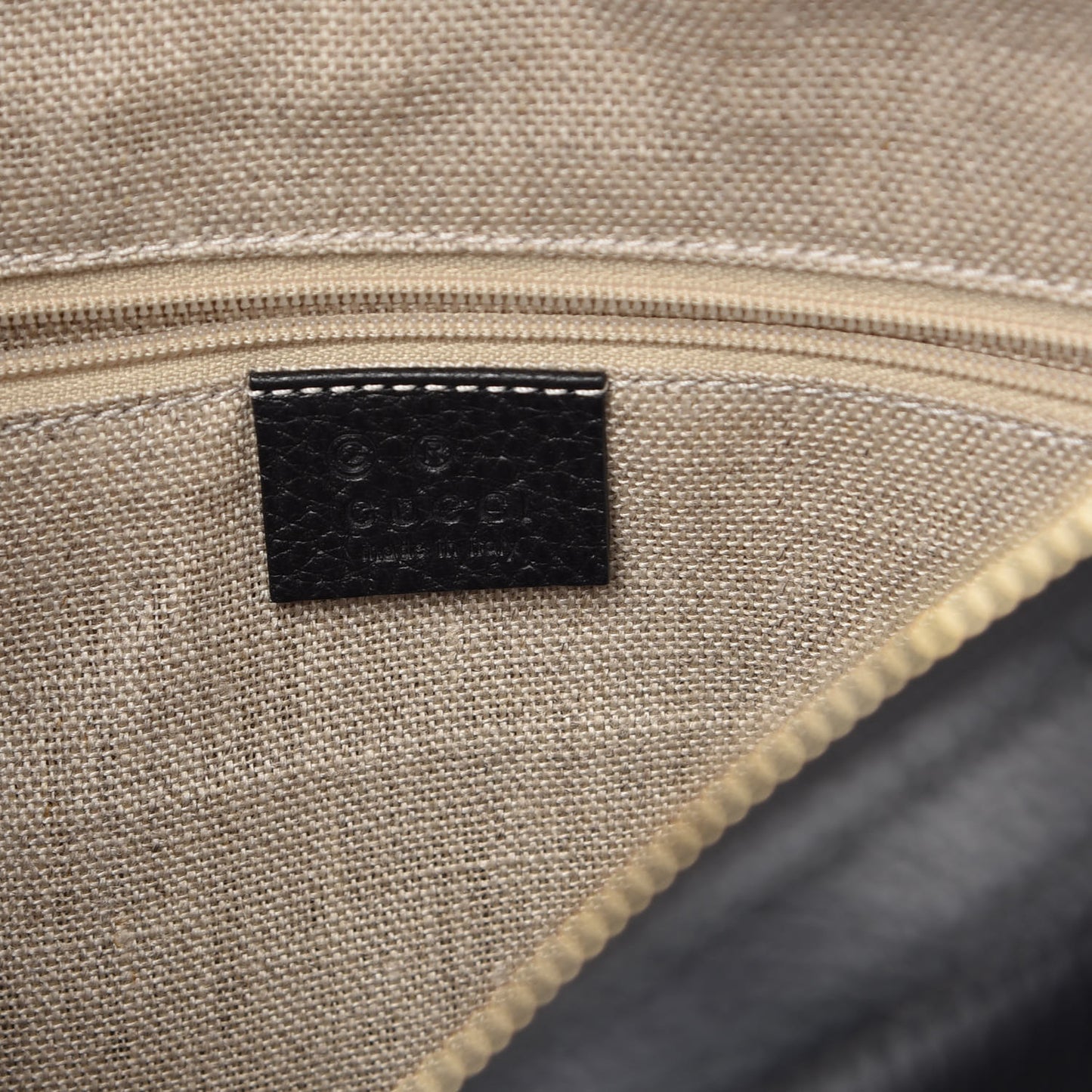 Dollar Calfskin GG Hobo Black