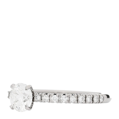 Cartier Platinum Diamond .40ct Etincelle De Cartier Solitaire Engagement Ring 46 3.75 3 of 7