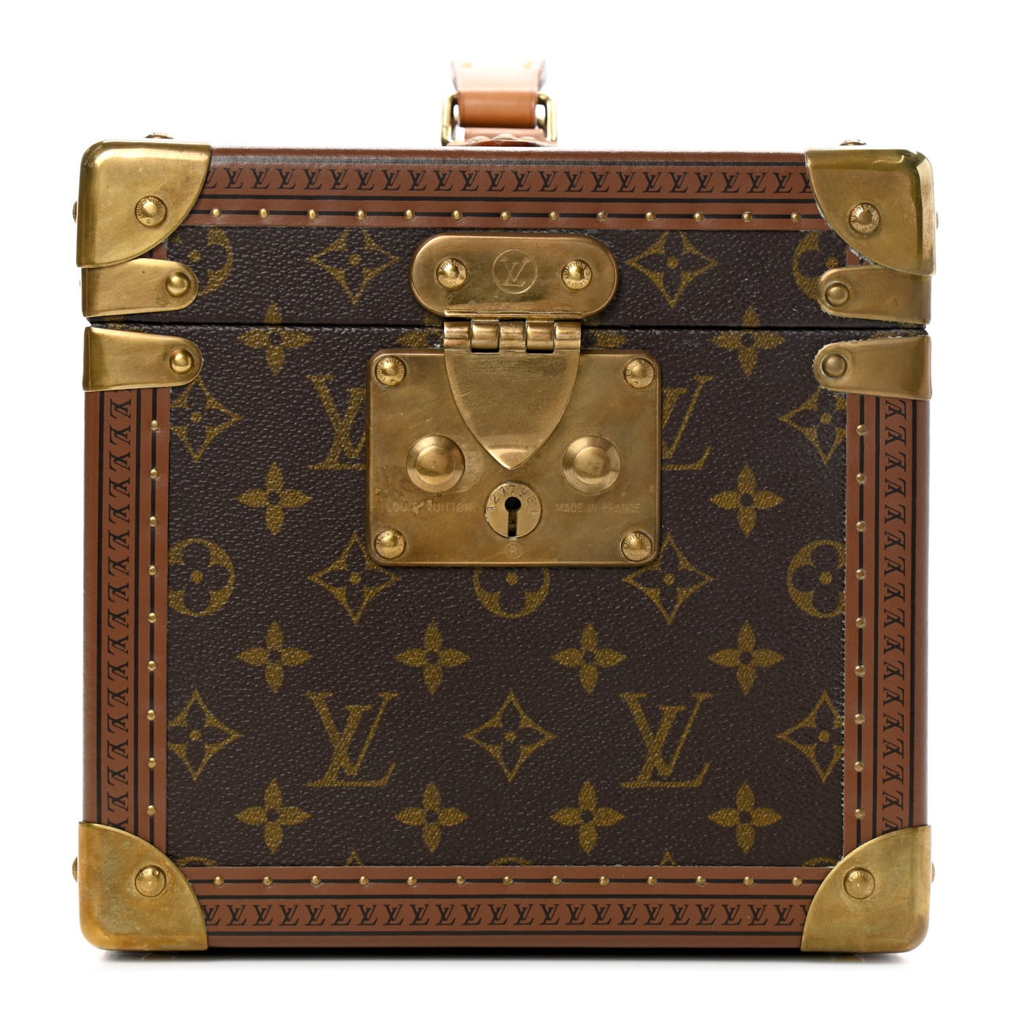 Monogram Boite Flacons Beauty Train Trunk Case