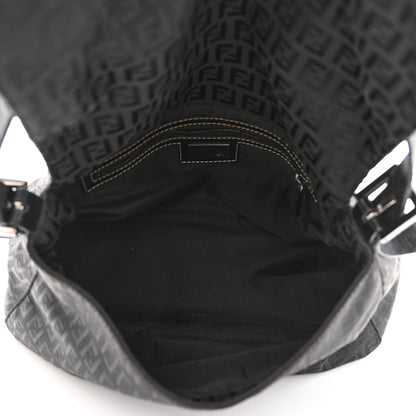 Fendi Zucchino Mama Baguette Black 5 of 9