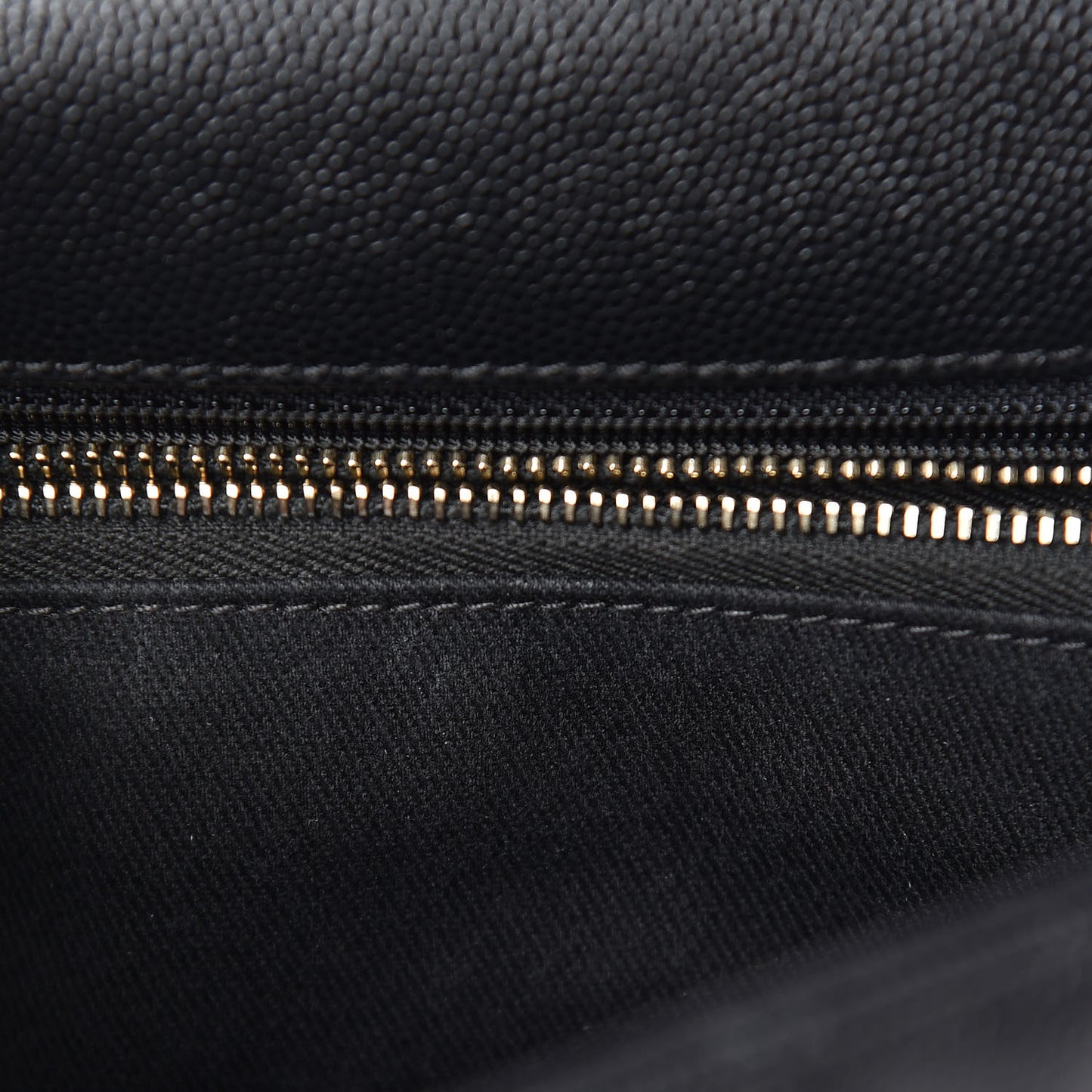 Caviar Lizard Embossed Quilted Small Coco Handle Flap Black