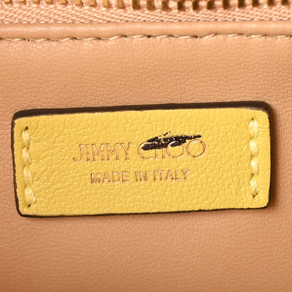 Jimmy Choo Soft Calfskin Diamond Hobo Yellow 6 of 9