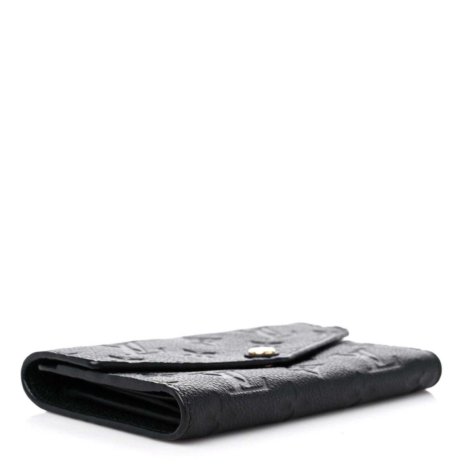 Louis Vuitton Empreinte Compact Curieuse Wallet Black 4 of 9
