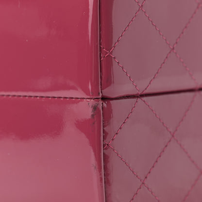 Chanel Patent Milk Carton Bag Dark Pink 9 of 9