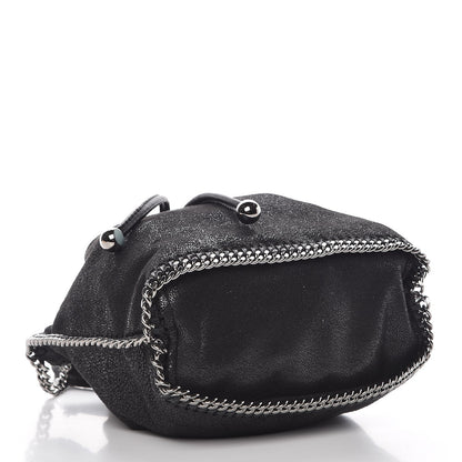 Stella McCartney Shaggy Deer Small Falabella Bucket Bag Black 4 of 8