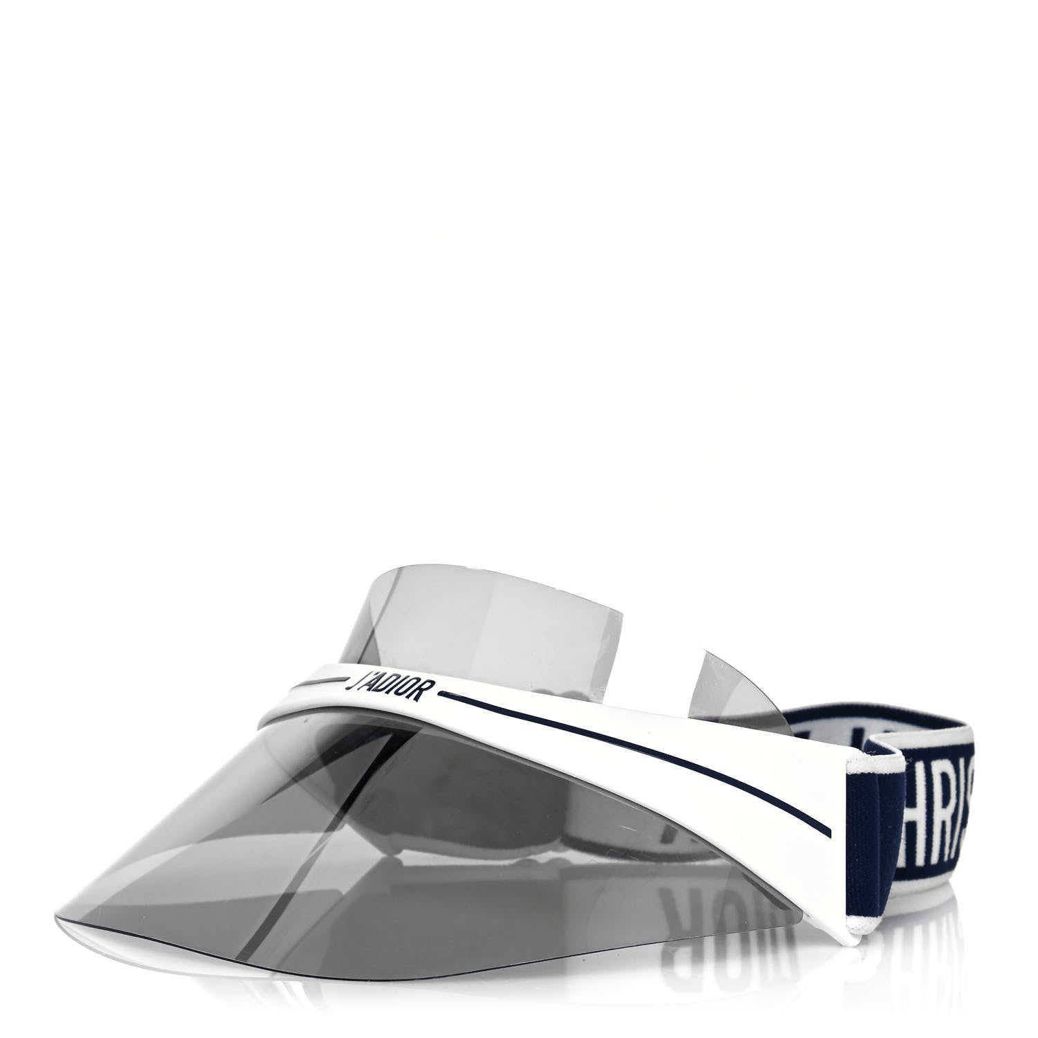 Christian Dior Mirrored DiorClub1 Sun Visor Navy 1 of 8