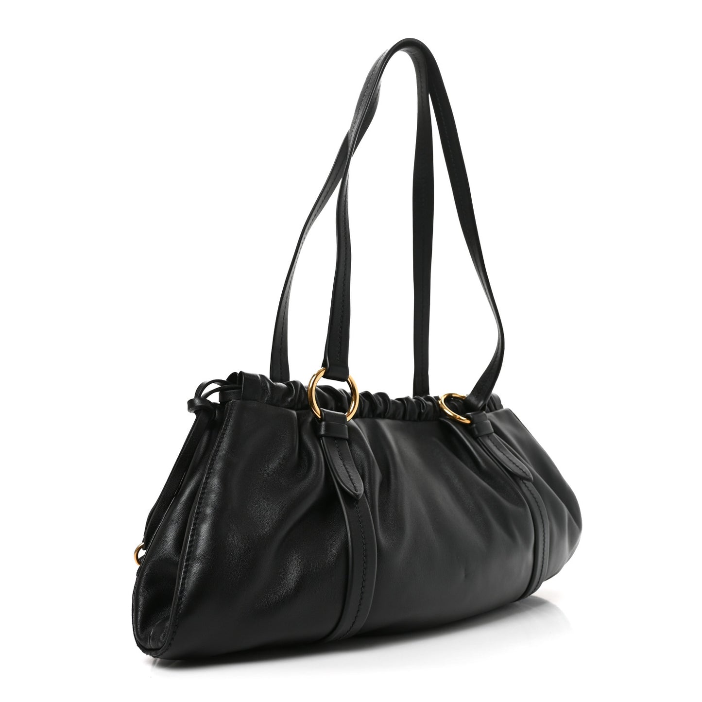 Nappa Joie Shoulder Bag Black