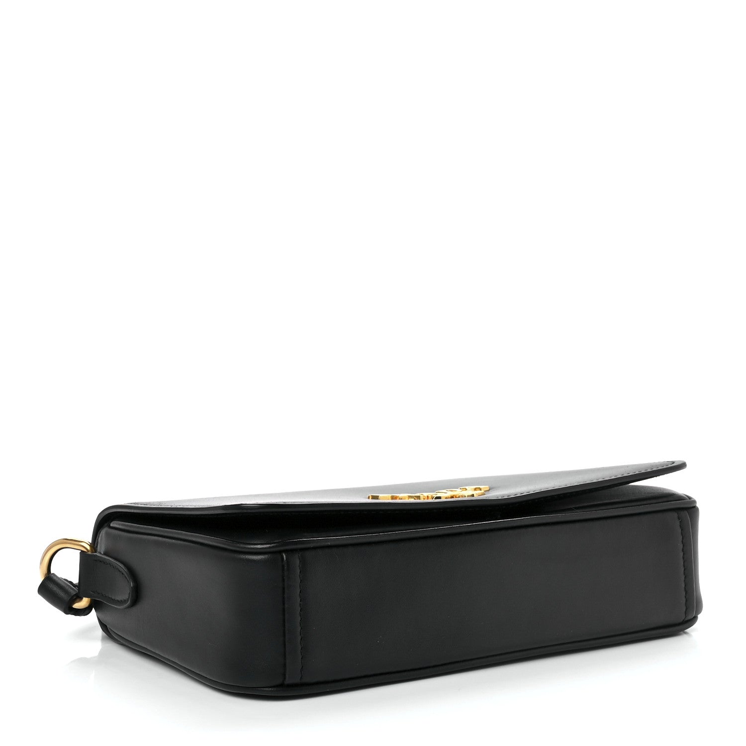 Prada City Calfskin Flap Crossbody Black 4 of 11