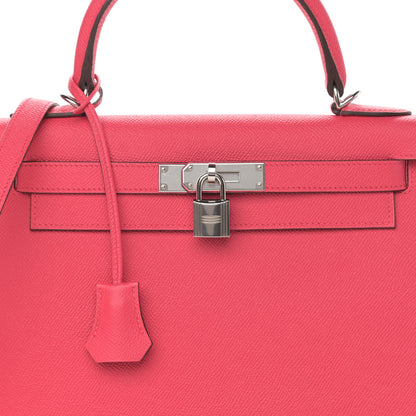 Hermes Epsom Kelly Sellier 28 Rose Extreme 8 of 13