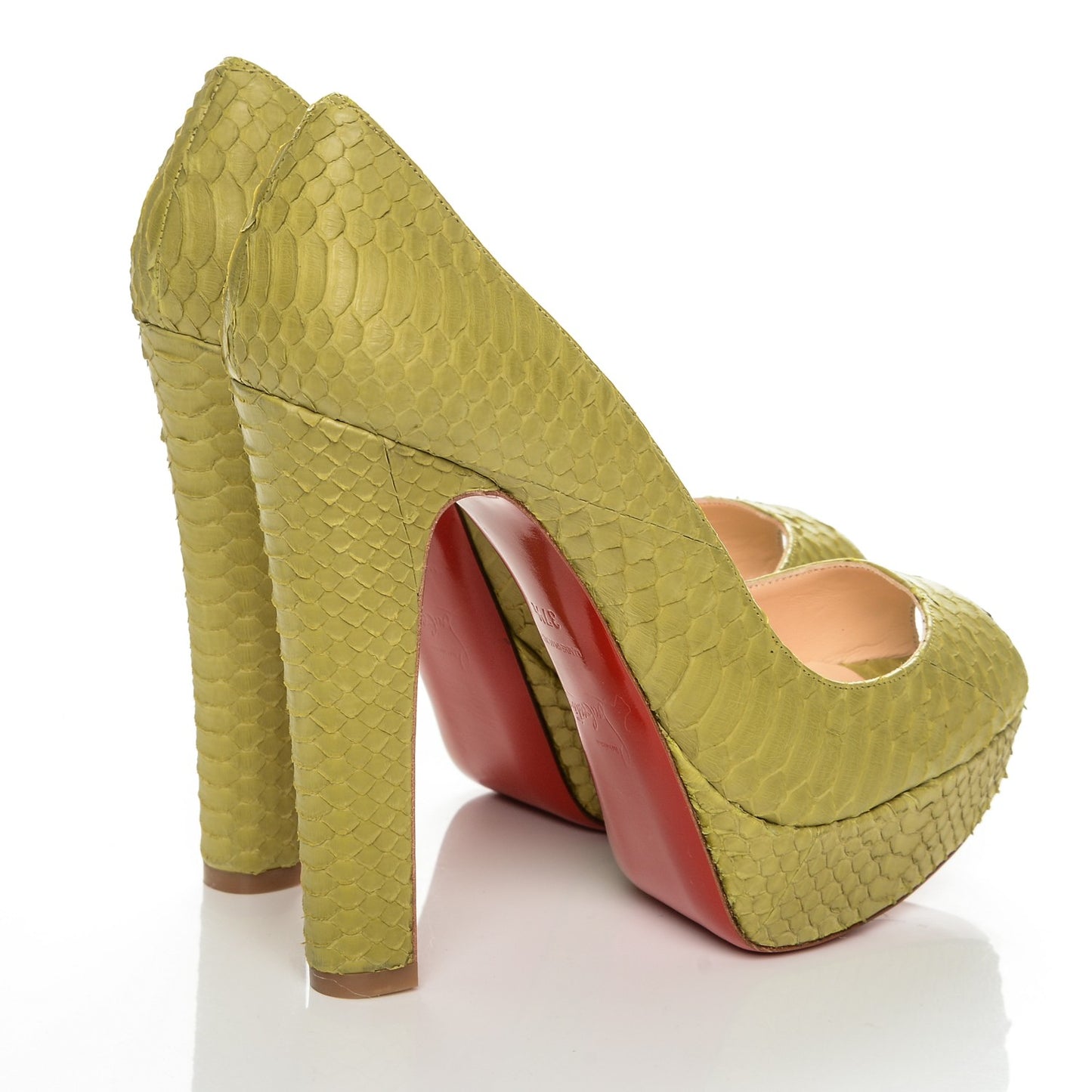 Watersnake Bambou 140 Pumps 37.5 Chartreuse