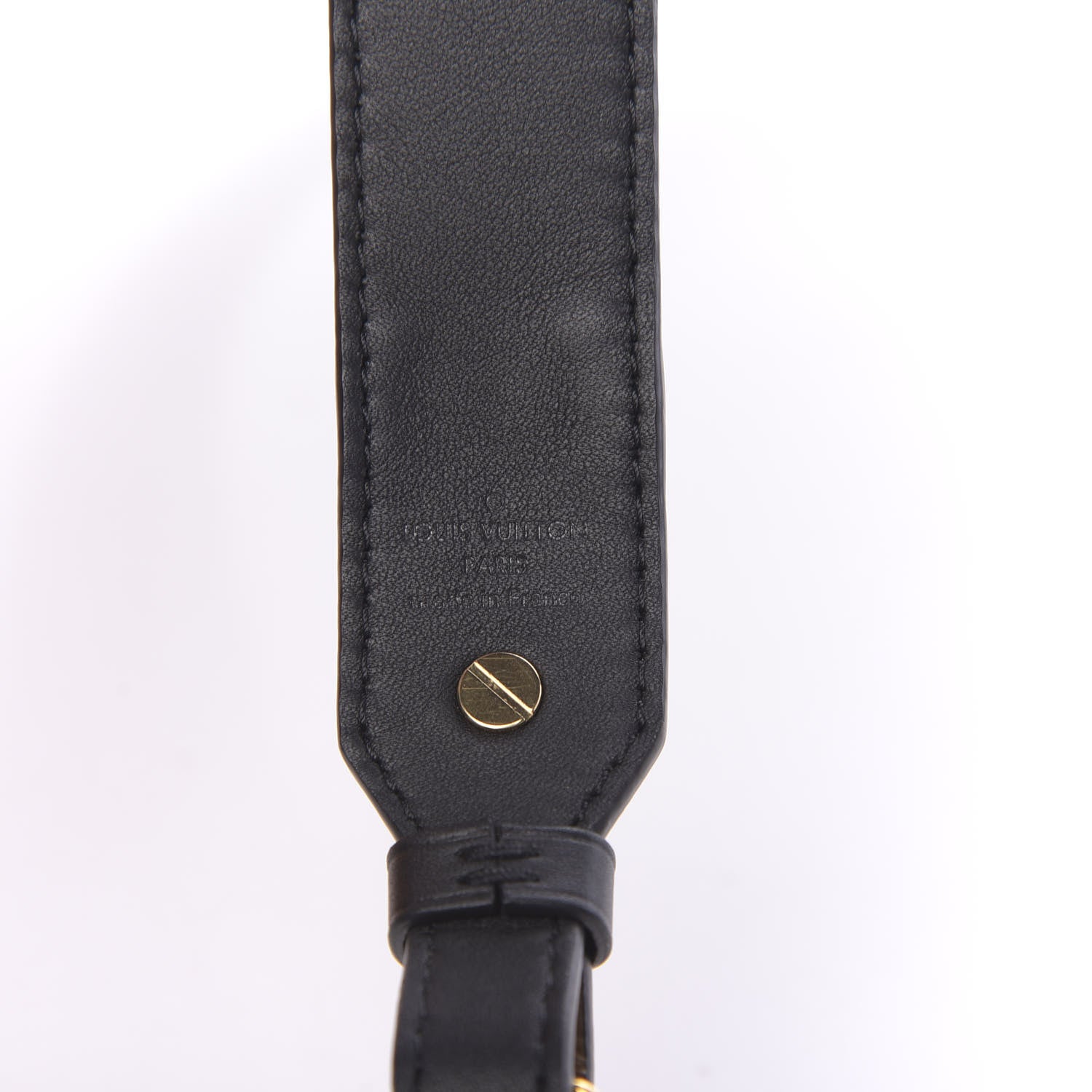 Louis Vuitton Reverse Monogram Bandouliere Shoulder Strap XL Black 4 of 6