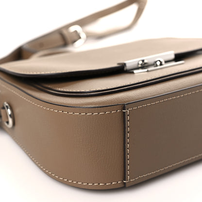 Marc Jacobs MARC JACOBS Calfskin Mini Rider Top Handle Brown 7 of 8