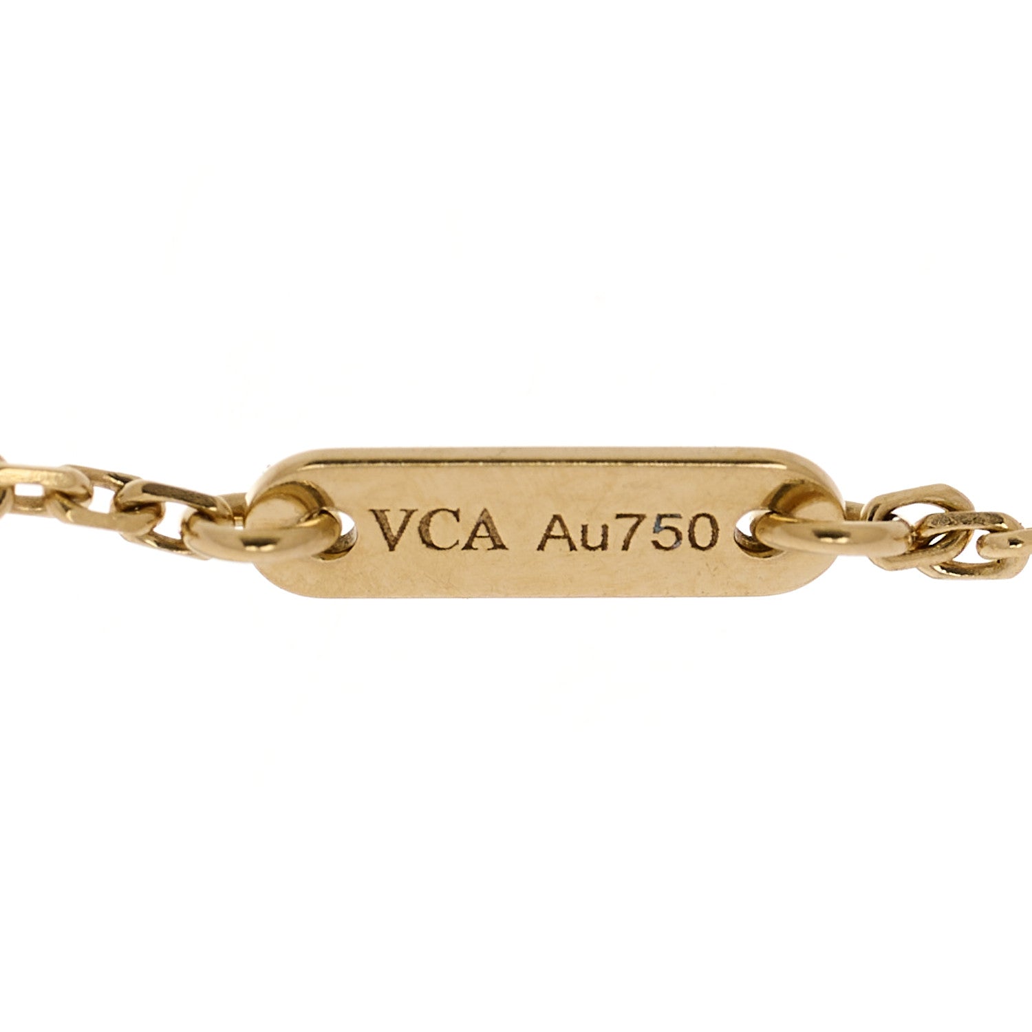 Van Cleef & Arpels 18K Yellow Gold Mother of Pearl Sweet Alhambra Bracelet 6 of 7