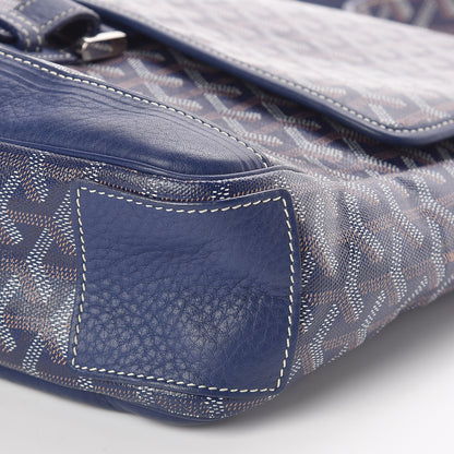 Goyard Chevron Grand Blue MM Marine 9 of 9