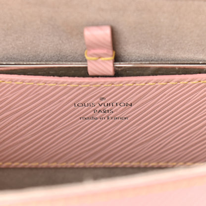 Louis Vuitton Epi Twist Shoulder Bag MM Rose Ballerine 6 of 9
