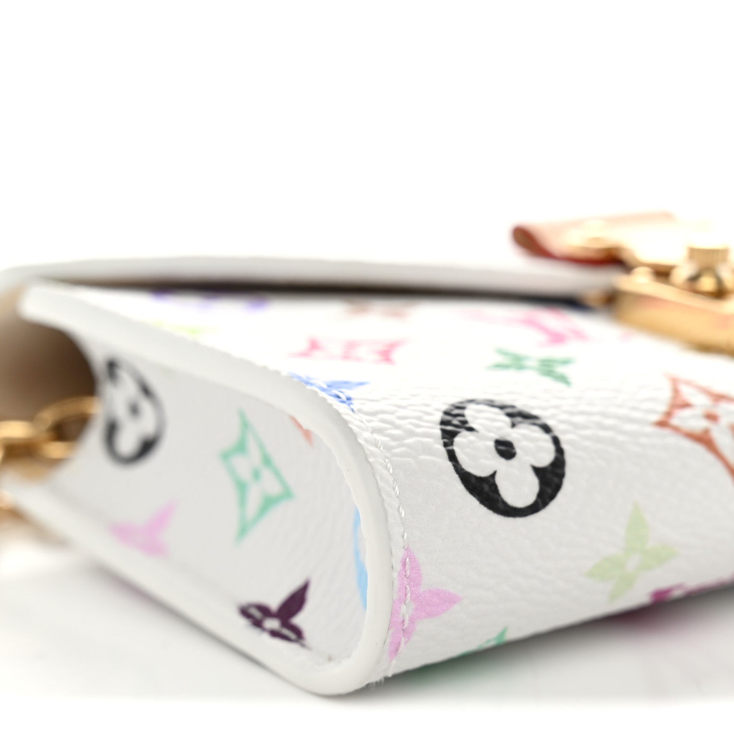 Louis Vuitton LV X TM Monogram Multicolor Pouch Metis Belt White 7 of 10