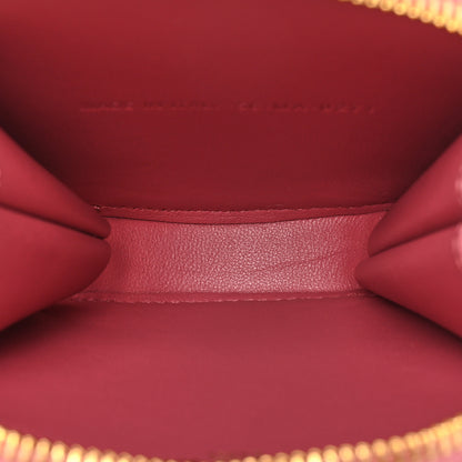 Christian Dior Calfskin Cannage Round Caro Pouch Pink Yarrow 5 of 9