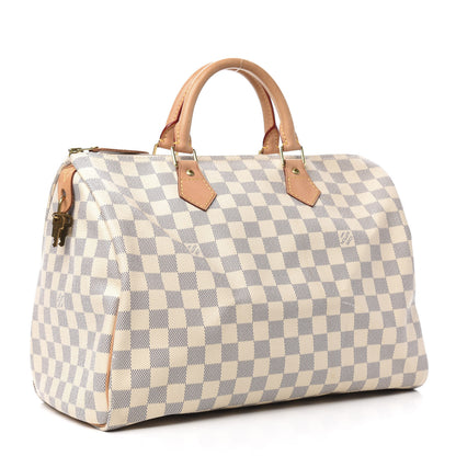 Louis Vuitton Damier Azur Speedy 35 3 of 13