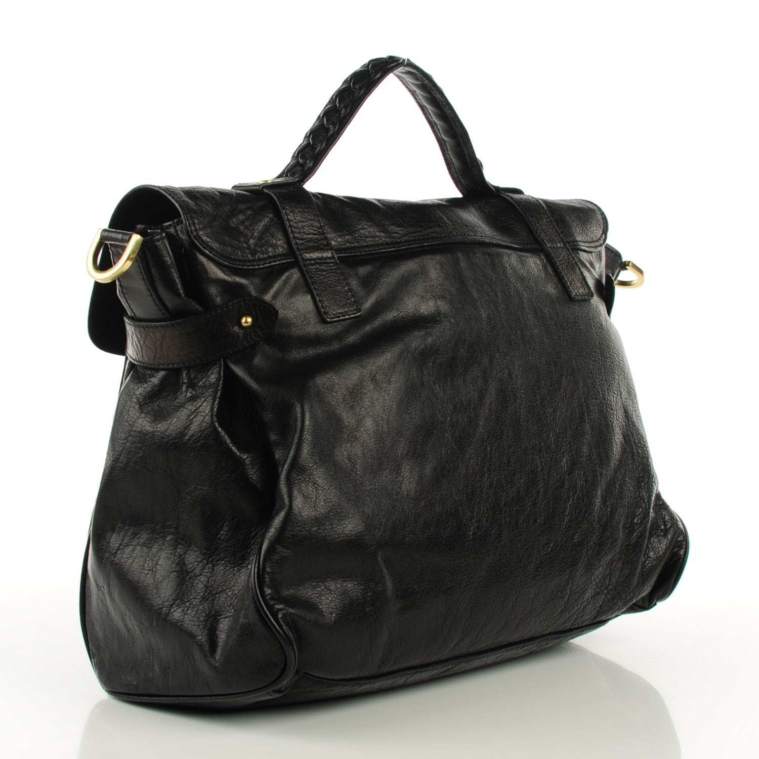 Mulberry Soft Buffalo Oversized Alexa Black 4 of 10