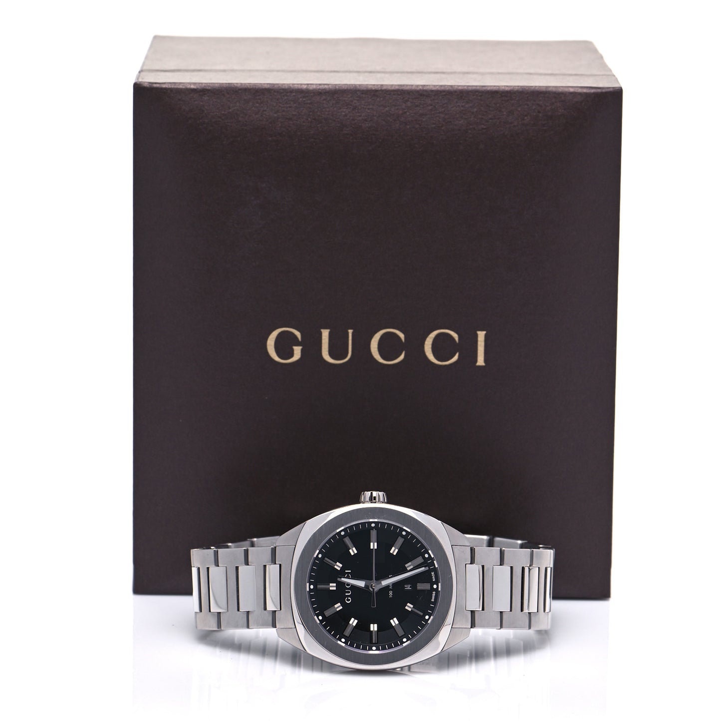Stainless Steel 36mm G-Timeless Quartz Watch Black