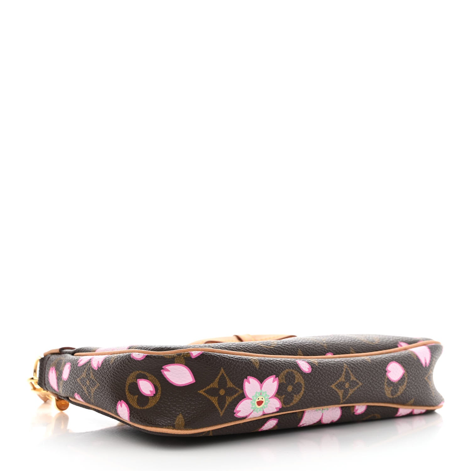 Louis Vuitton Monogram Cherry Blossom Pochette Accessories Brown 4 of 8