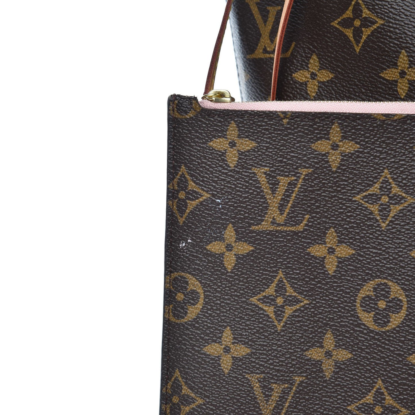 Monogram Neo Neverfull MM Rose Ballerine